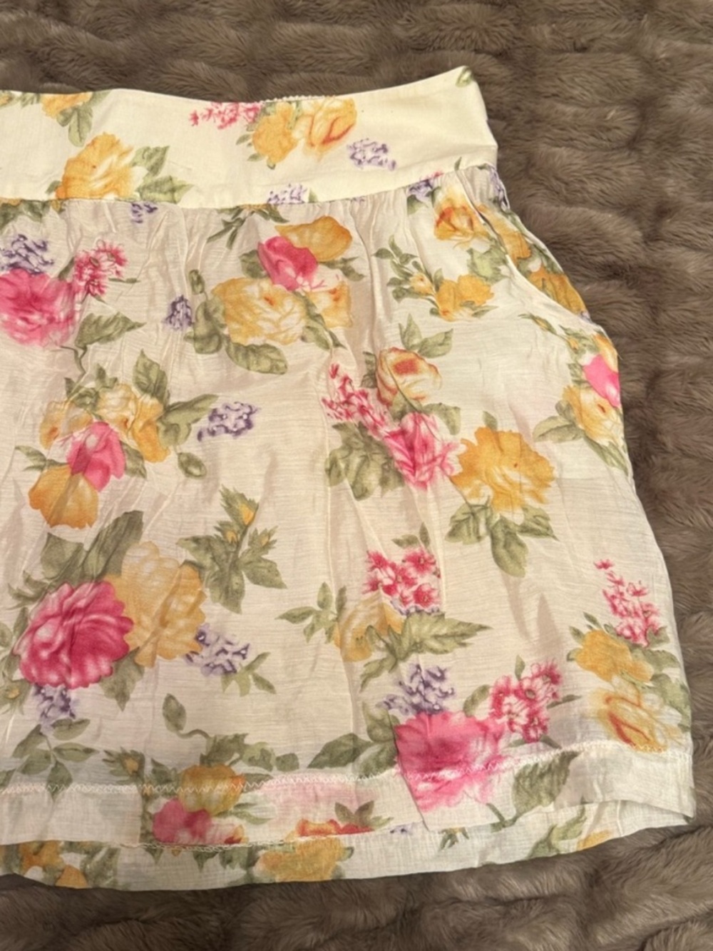 Maurice’s Women’s Vintage Y2K Floral Skirt - Size Large - Picture 5 of 5